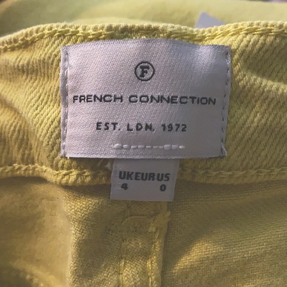 NWT French Connection Dark Citron Skinny Jeans - Picture 5 of 10
